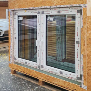 Rollladen-Komplettsystem FLEXI woodframe