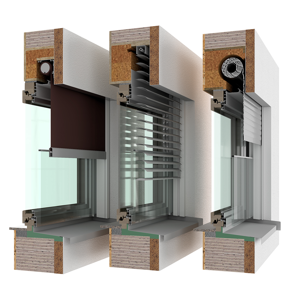 Holzbau Rollladenkasten FLEXI FIX