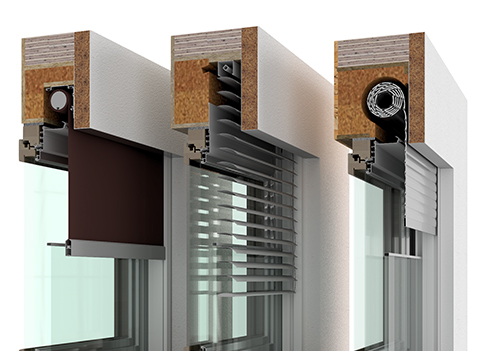 Holzbau Rollladenkasten FLEXI FIX