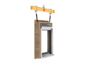Rollladen-Komplettsystem FLEXI woodframe - Montagezarge